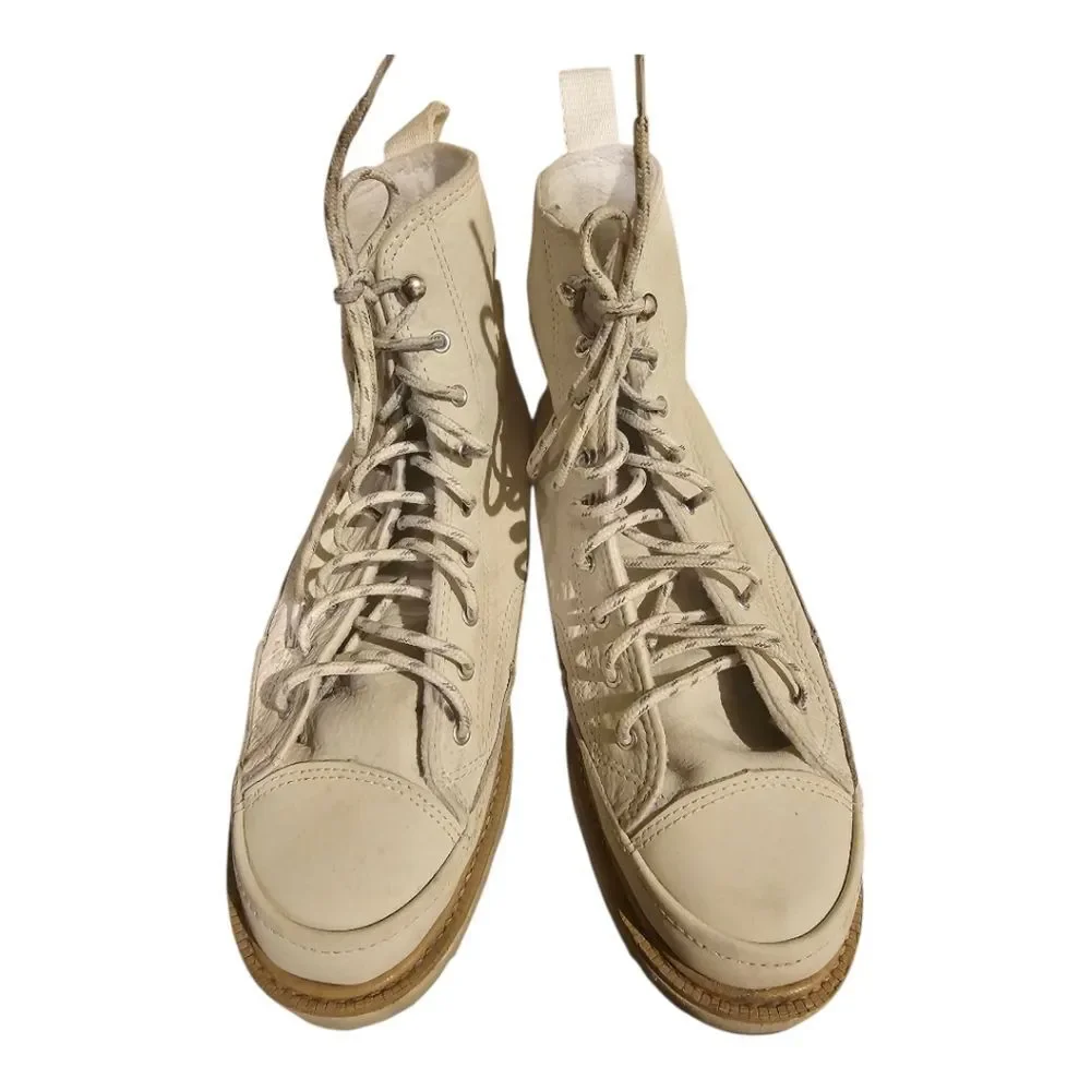 CONVERSE CHUCK TAYLOR Crafted Leather Boots - Size‎ 6 1/2